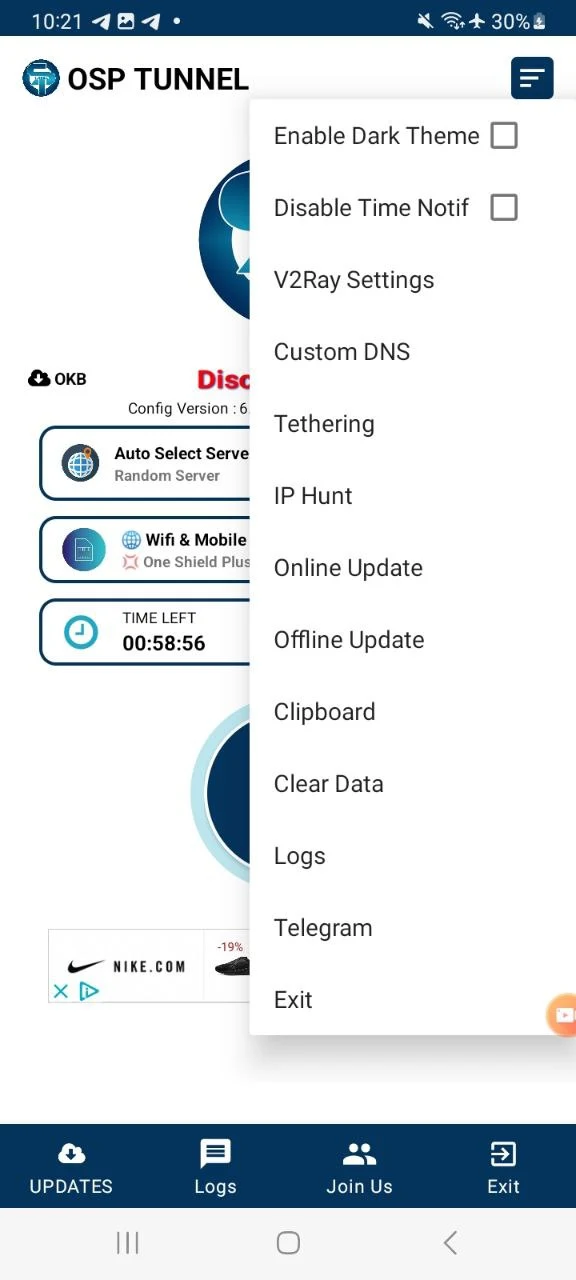 OSP TUNNEL - Fast VPN screenshot